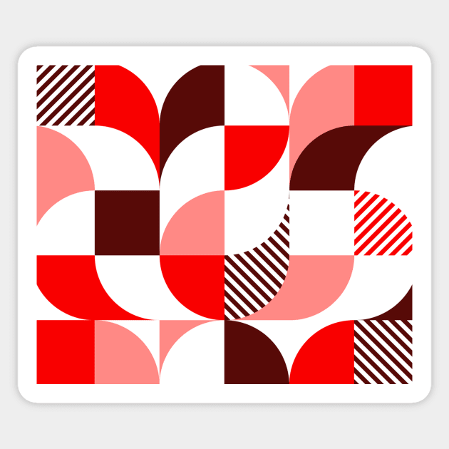 Bauhaus Sticker by timegraf